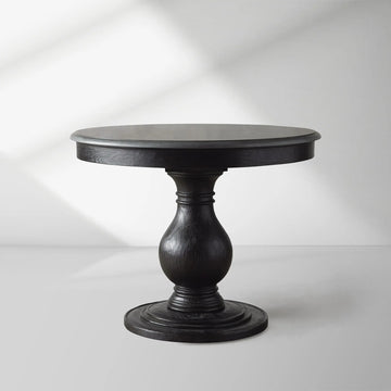 Luca Natural Stone Top Dining Table With Pine Base
