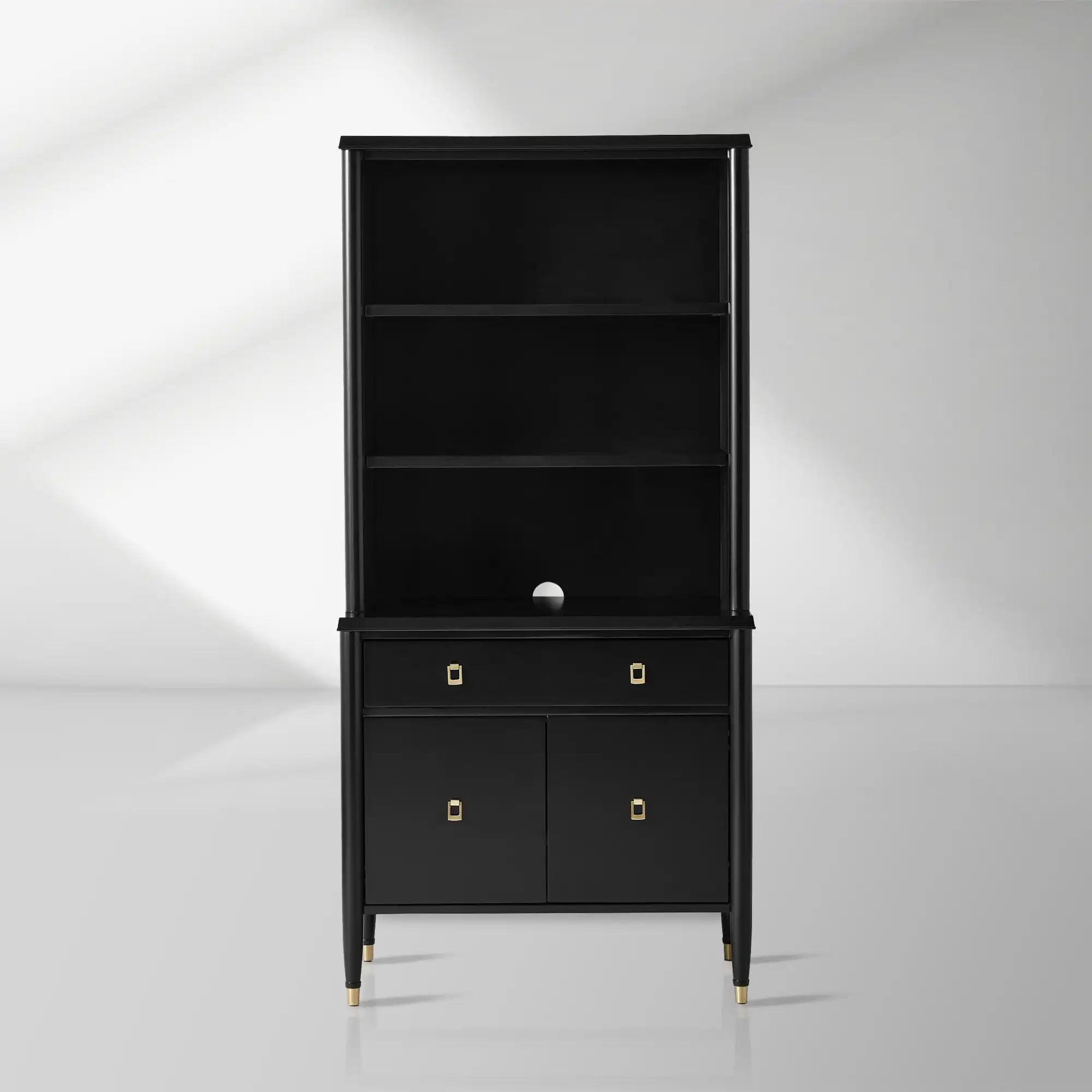 Lavenir French-Inspired Storage Hutch Modular Shelving & Cabinet
