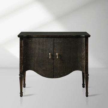 Conrad Hall Chest Cabinet Solid Birch Wood Sideboard