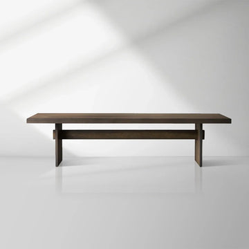 Mihaela Romanian Oak  Dining Table in Chestnut