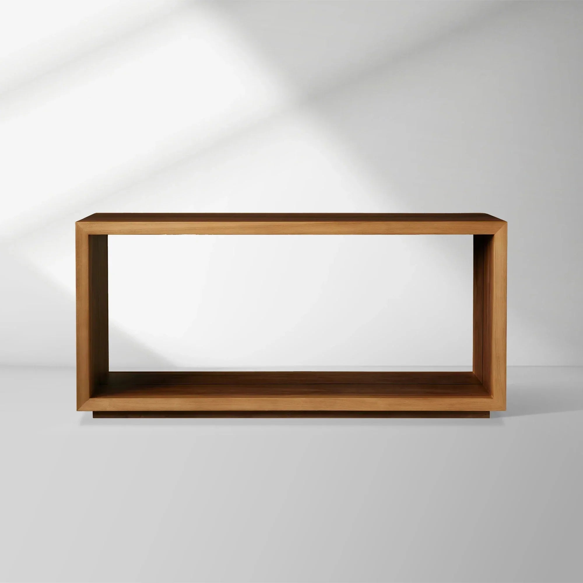 Mihaela Solid Wood Entrance Console Table Hand-Finished Hallway Entryway Table