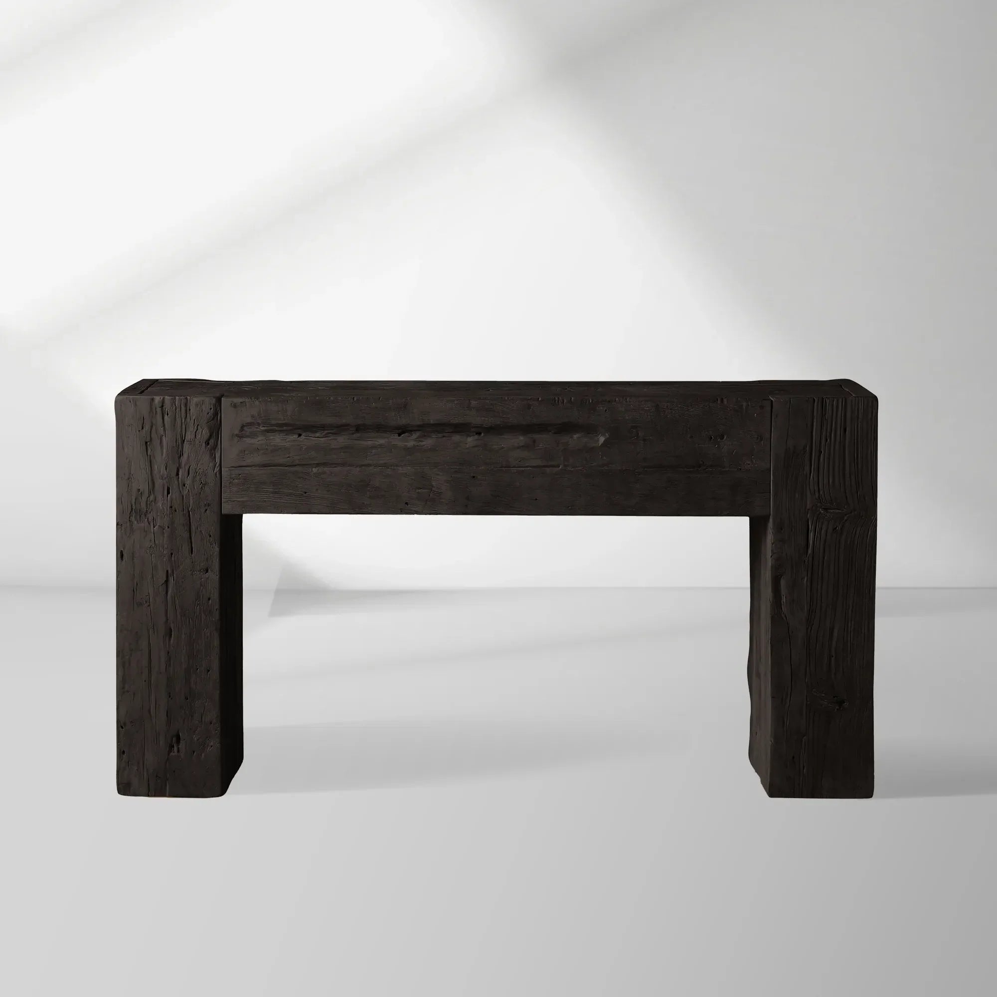 Ubud Wood Entrance Console Table Reclaimed Teak Sidewalk Table