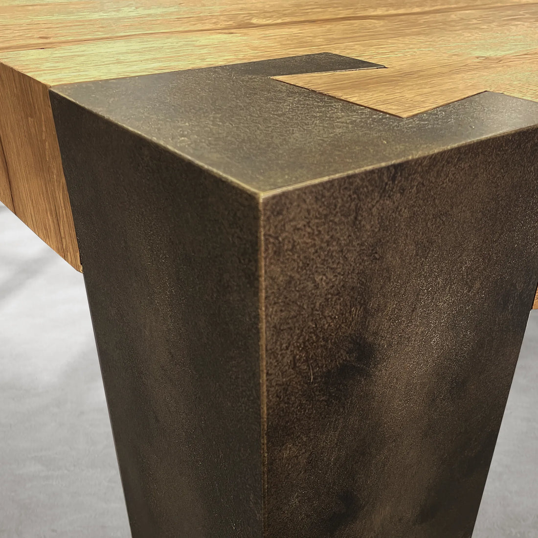 Talerhk Modern Industrial Rectangle Dining Table