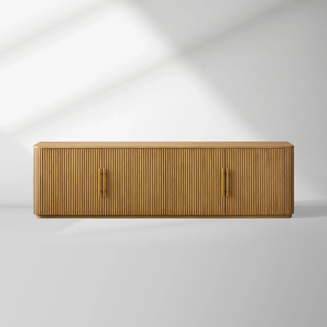 Finnley Wood TV Stand Cabinet Modern Media Console Living Room television Storage Unit