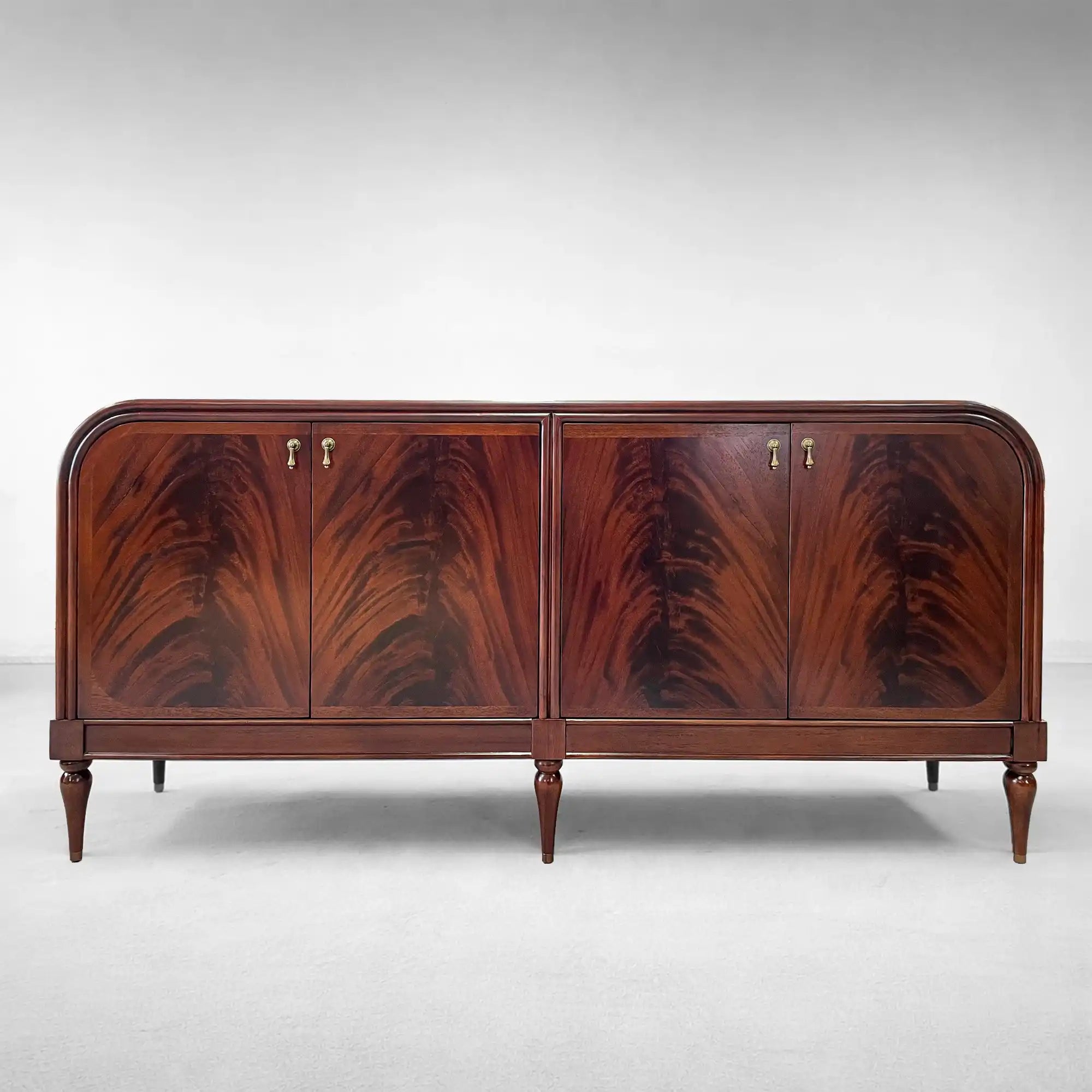 Frances Vintage Sideboard Mahogany buffet Storage Wood Entryways Cabinet