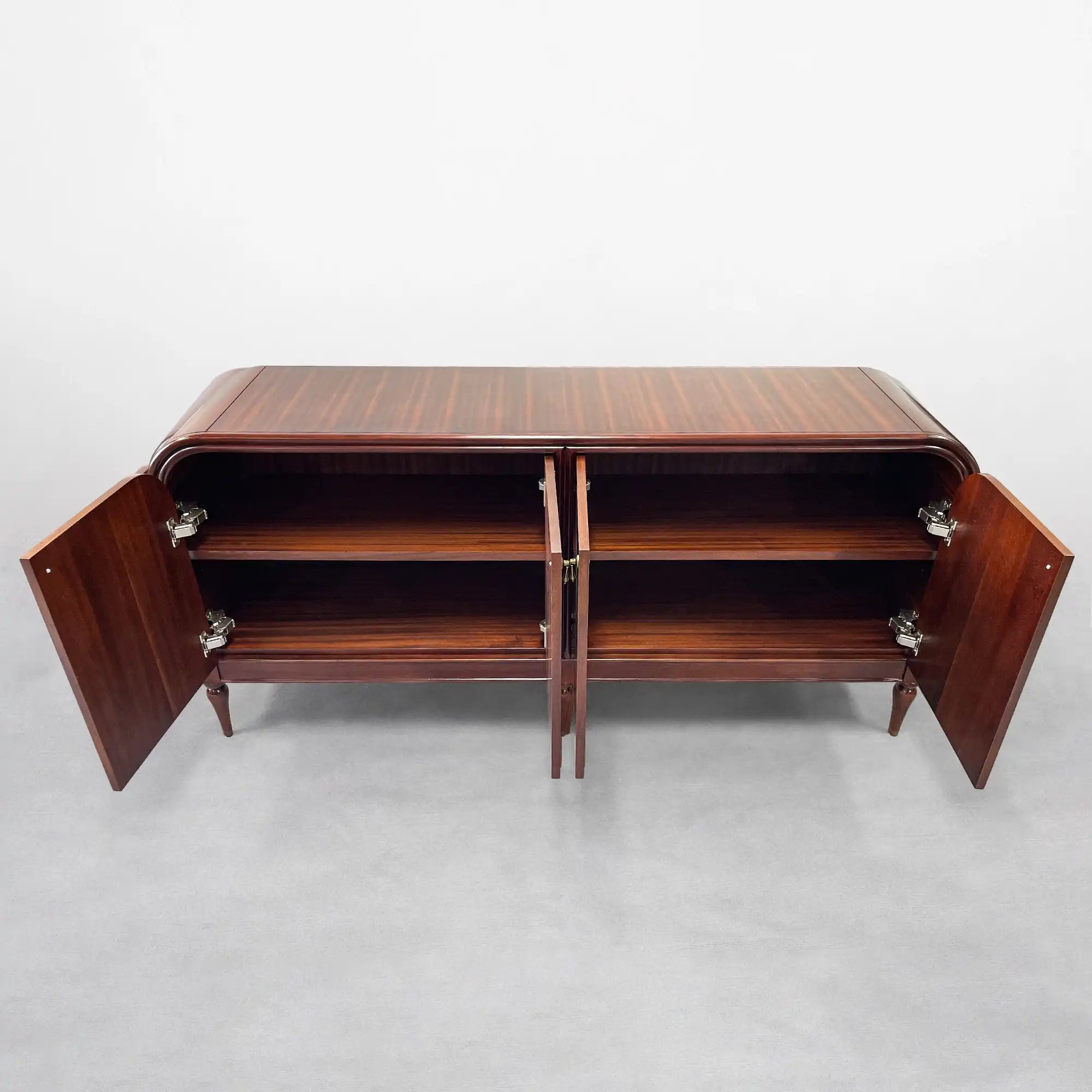 Frances Vintage Sideboard Mahogany buffet Storage Wood Entryways Cabinet