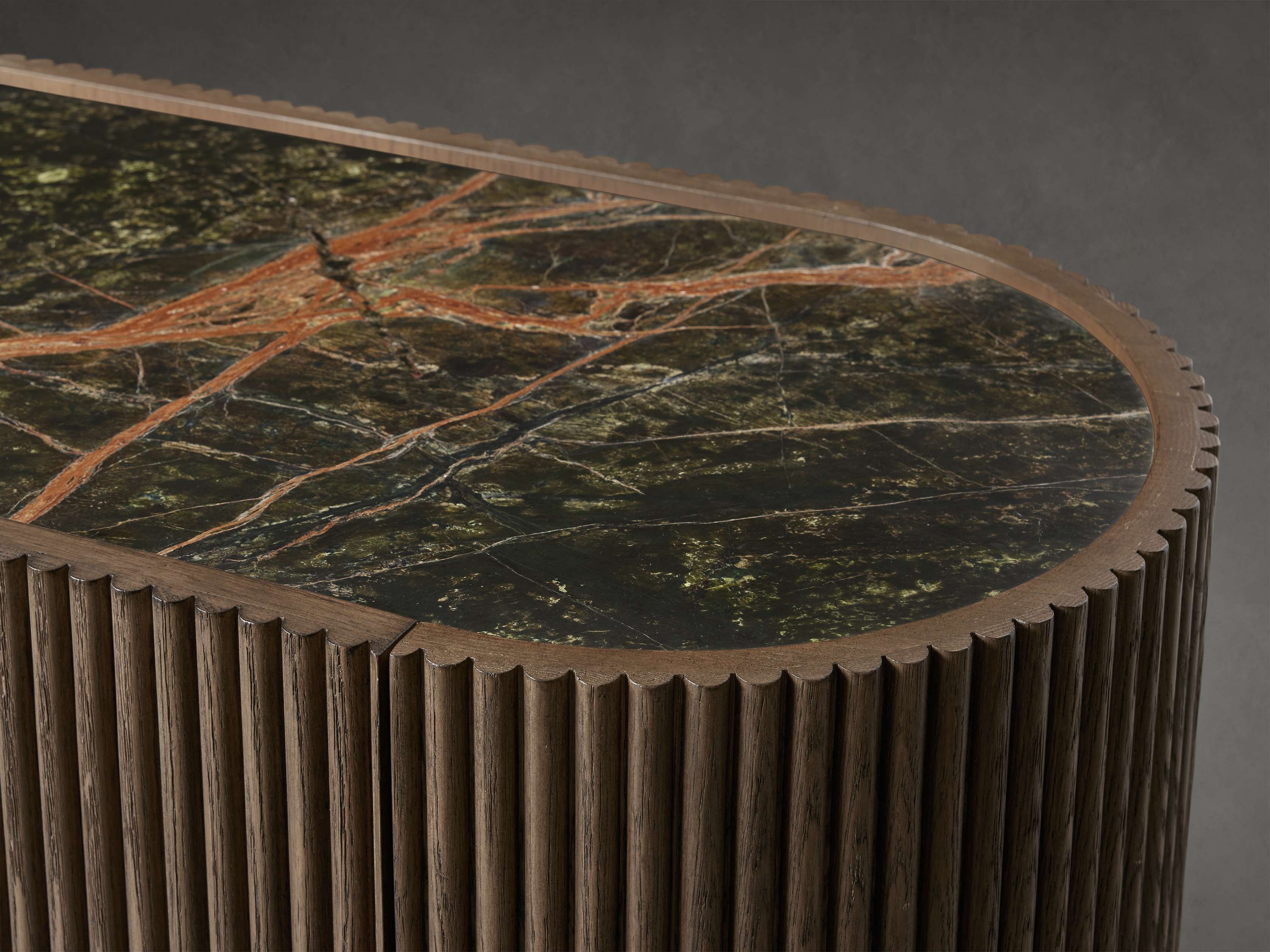 Flore Stone Top Buffet Sideboard Marble Entryways Cabinet
