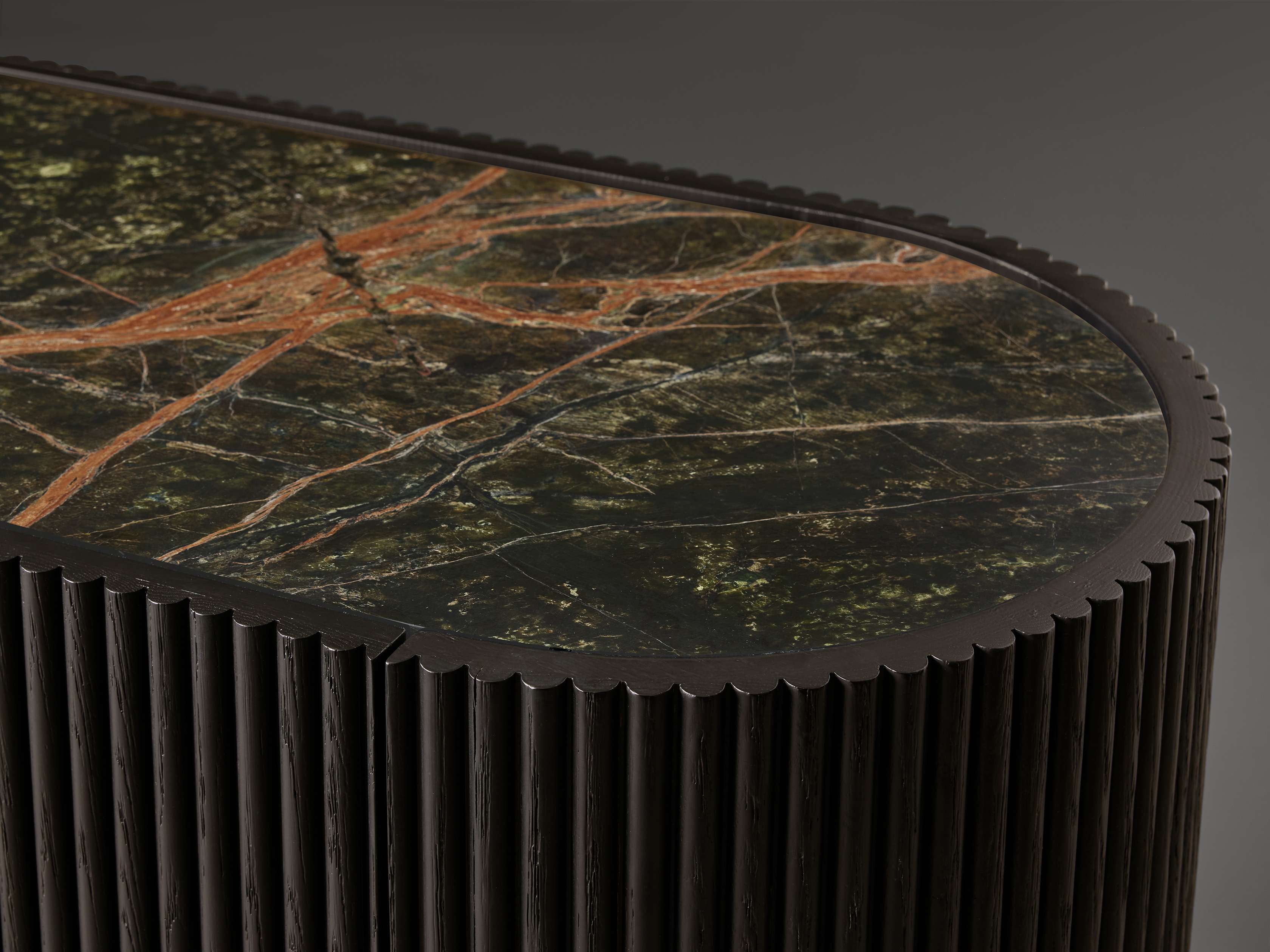 Flore Stone Top Buffet Sideboard Marble Entryways Cabinet