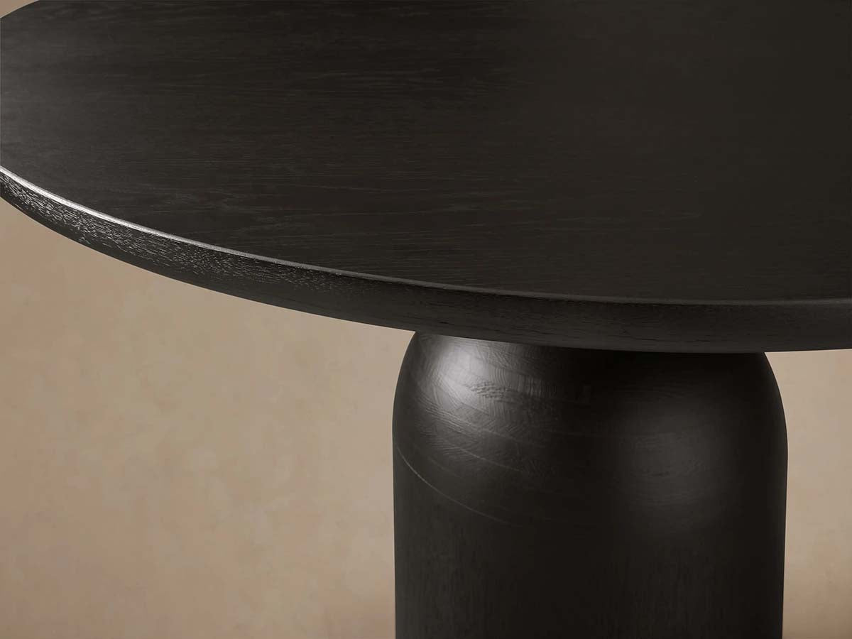 Perth Round Romanian Wood Dining Table