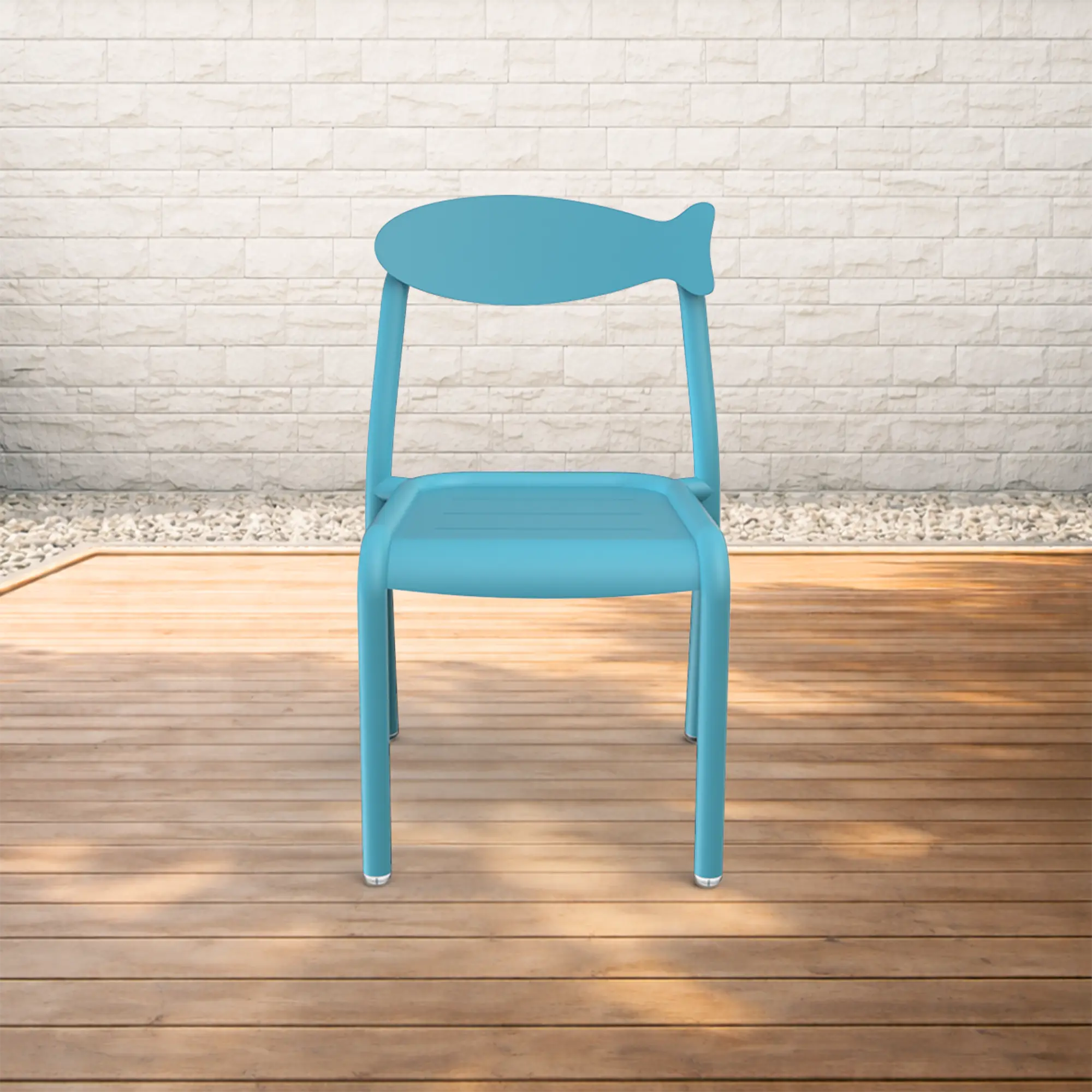 Animal Inspired Aluminum Outdoor Kids Chair