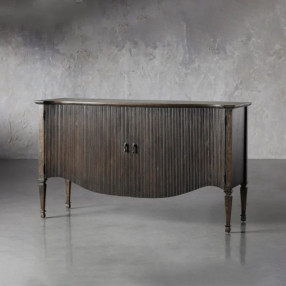 Conrad Solid Teak Sideboard Wood Vintage Storage Cabinets