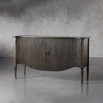 Conrad Solid Teak Sideboard Wood Vintage Storage Cabinets