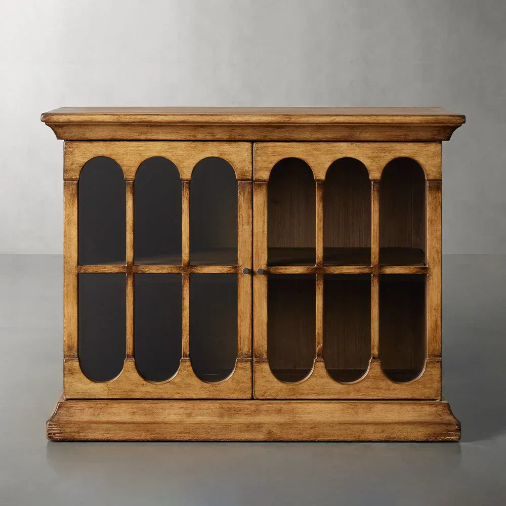 Merritt Low Dining Buffet Cabinet Solid Pine c