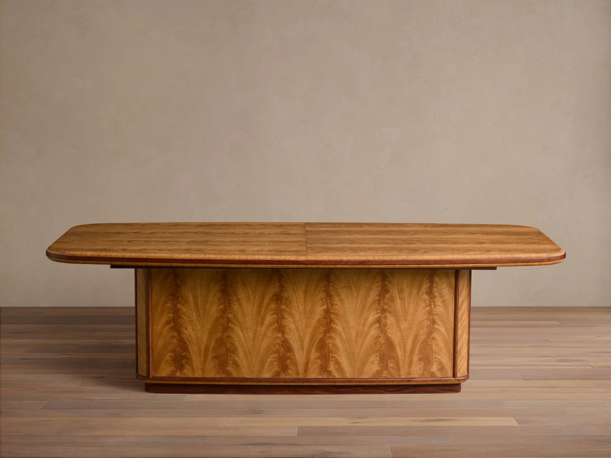 Palma Extendable Wood Dining Table Large Rectangular Dining Table