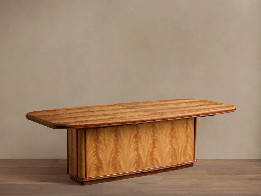 Palma Extendable Wood Dining Table Large Rectangular Dining Table