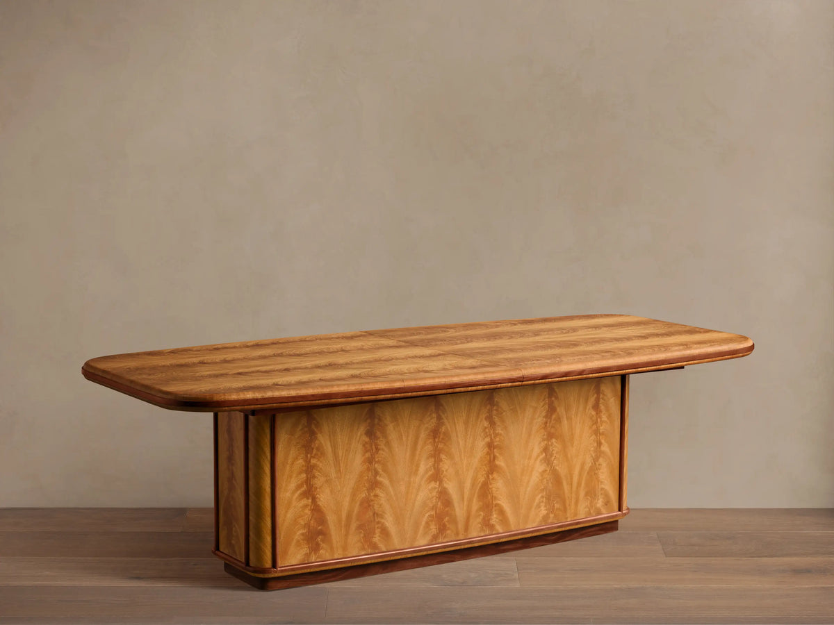 Palma Extendable Wood Dining Table Large Rectangular Dining Table
