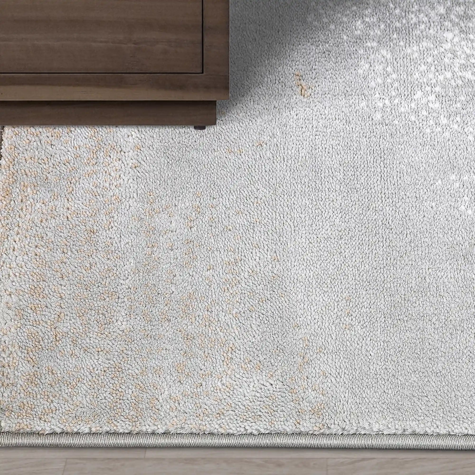Puxina Soft Washed Brush Abstract Area Rug with Art & Spontaneity Carpet Artistic Wash Style