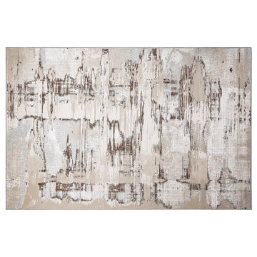 Puxina Vertical Drift Modern Living Area Rug with Vertical Blending & Mottled Urban Texture Carpet