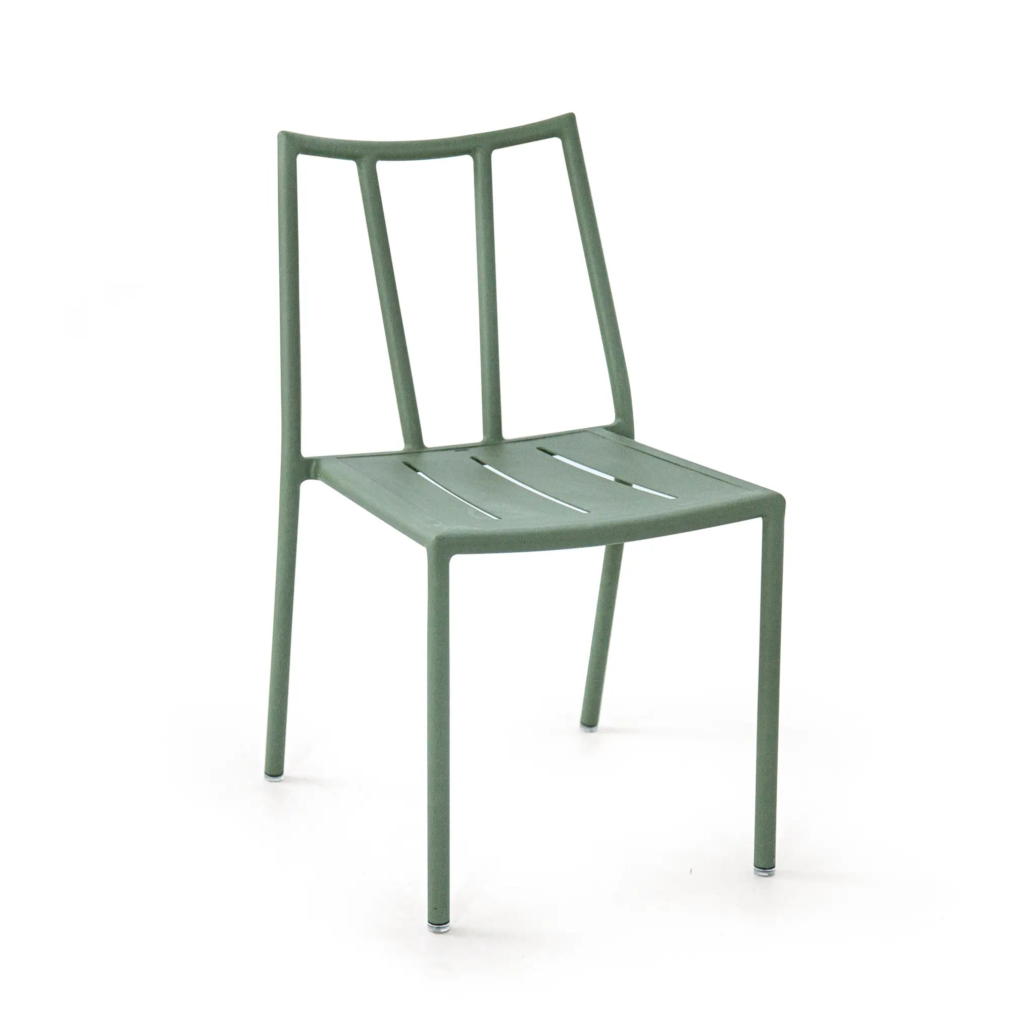 Victory Aluminum Outdoor Dining Set with Cactus Green Finish