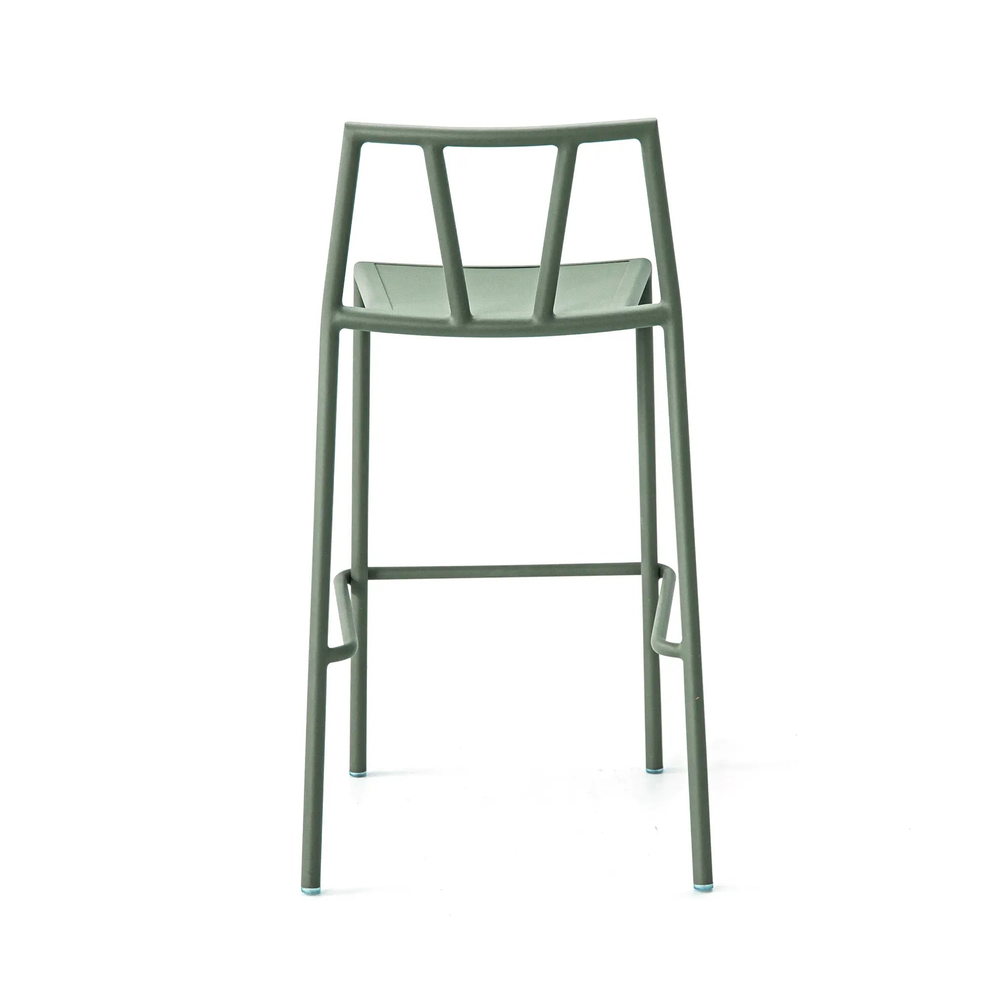 Victory Aluminum Outdoor Bar Set with Cactus Green Finish