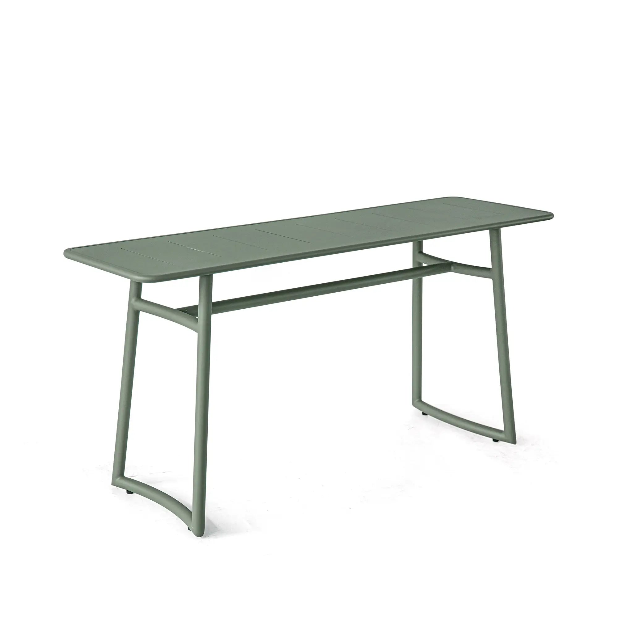 Victory Aluminum Outdoor Bar Set with Cactus Green Finish