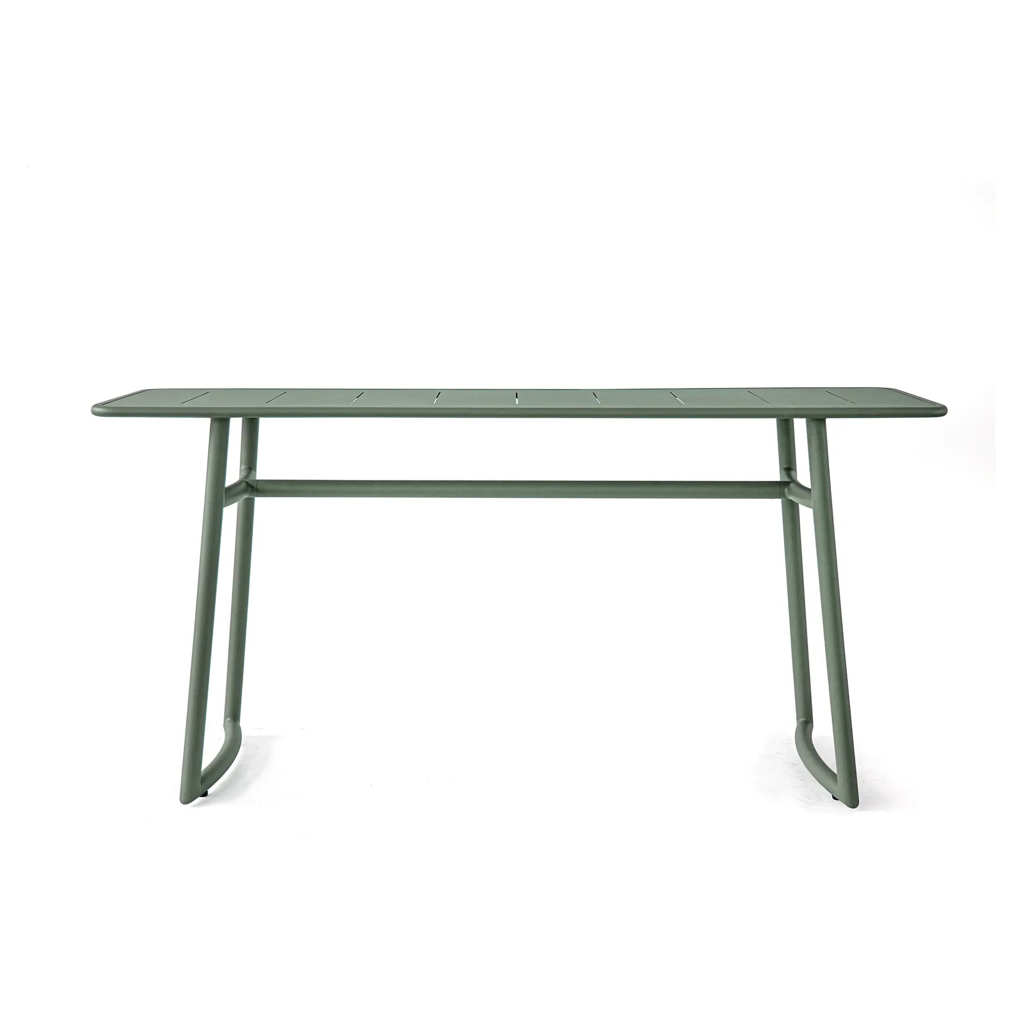 Victory Aluminum Outdoor Bar Set with Cactus Green Finish