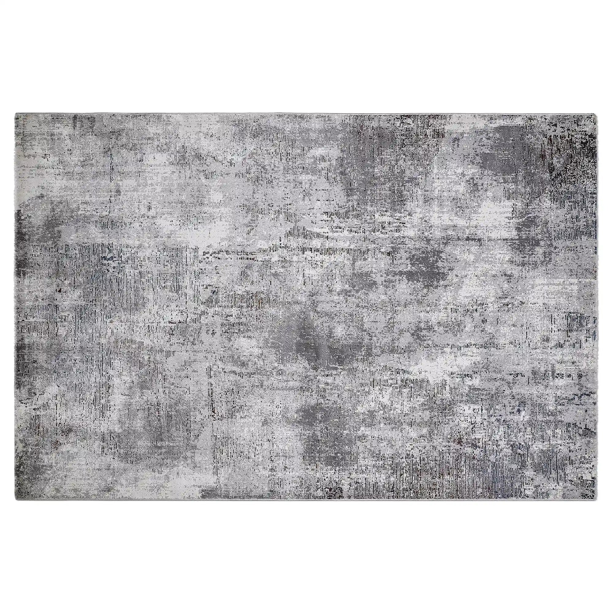 Torino Disrupted Linear Texture Area Rug for Contemporary Interiors ...