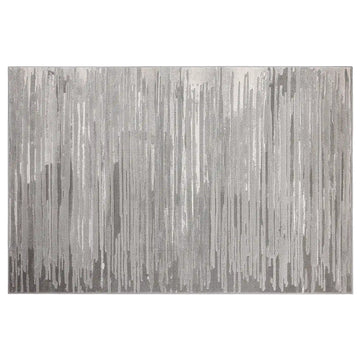 Shanluan Mountain Ridge Abstract Textured Area Rug with Natural texture and minimalist sense of order Carpet