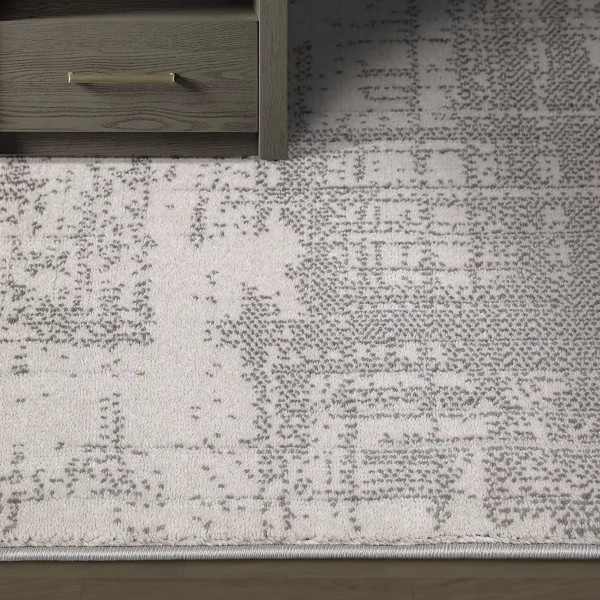 Shanluan Soft Drifted Landscape Neutral Area Rug with Minimalist & Tranquil Style Carpet Soft Drifted Mist Style