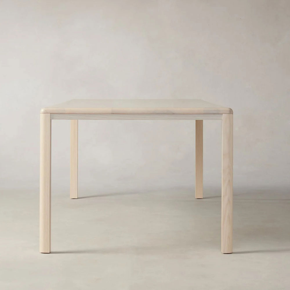 Ford Ash Wood Rectangle Rural Dining Table