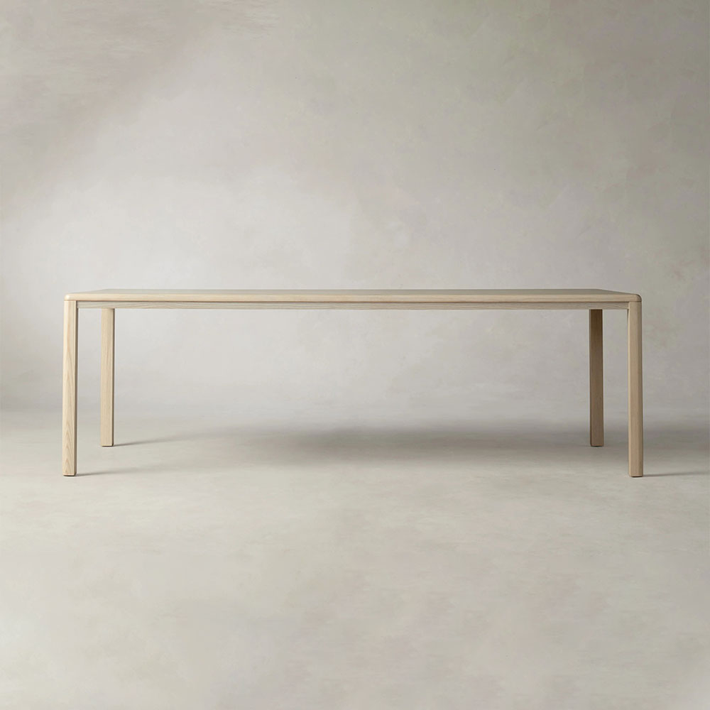 Ford Ash Wood Rectangle Rural Dining Table