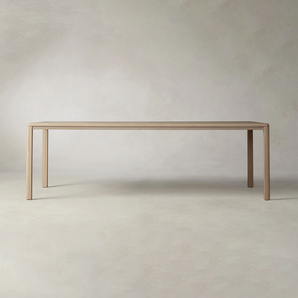 Ford Ash Wood Rectangle Rural Dining Table