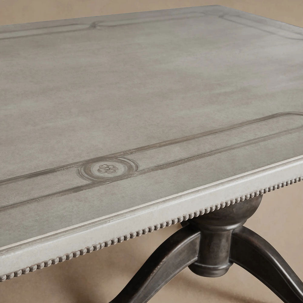 Girardi Bell'Arte Hand-Painted Dining Table Includes Two 20" Extensions
