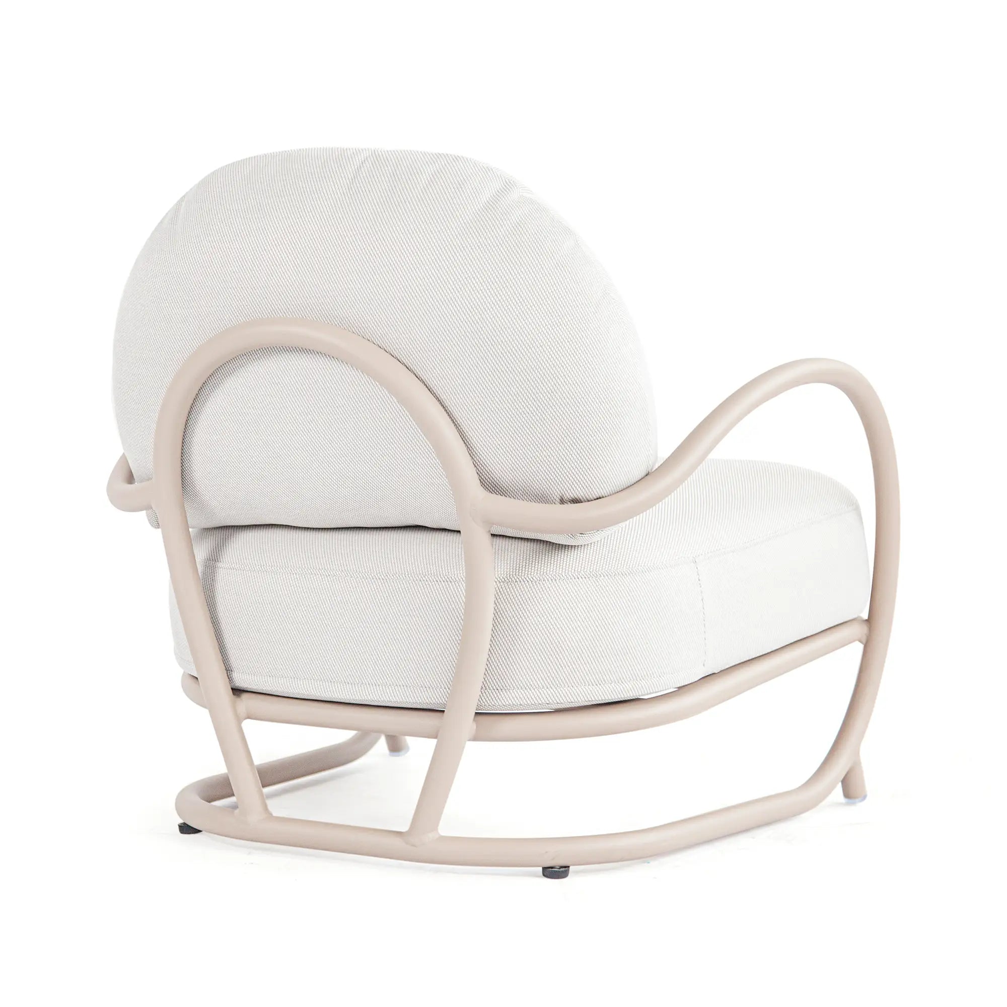Fly Aluminum Outdoor Lounge Chair with Ottoman