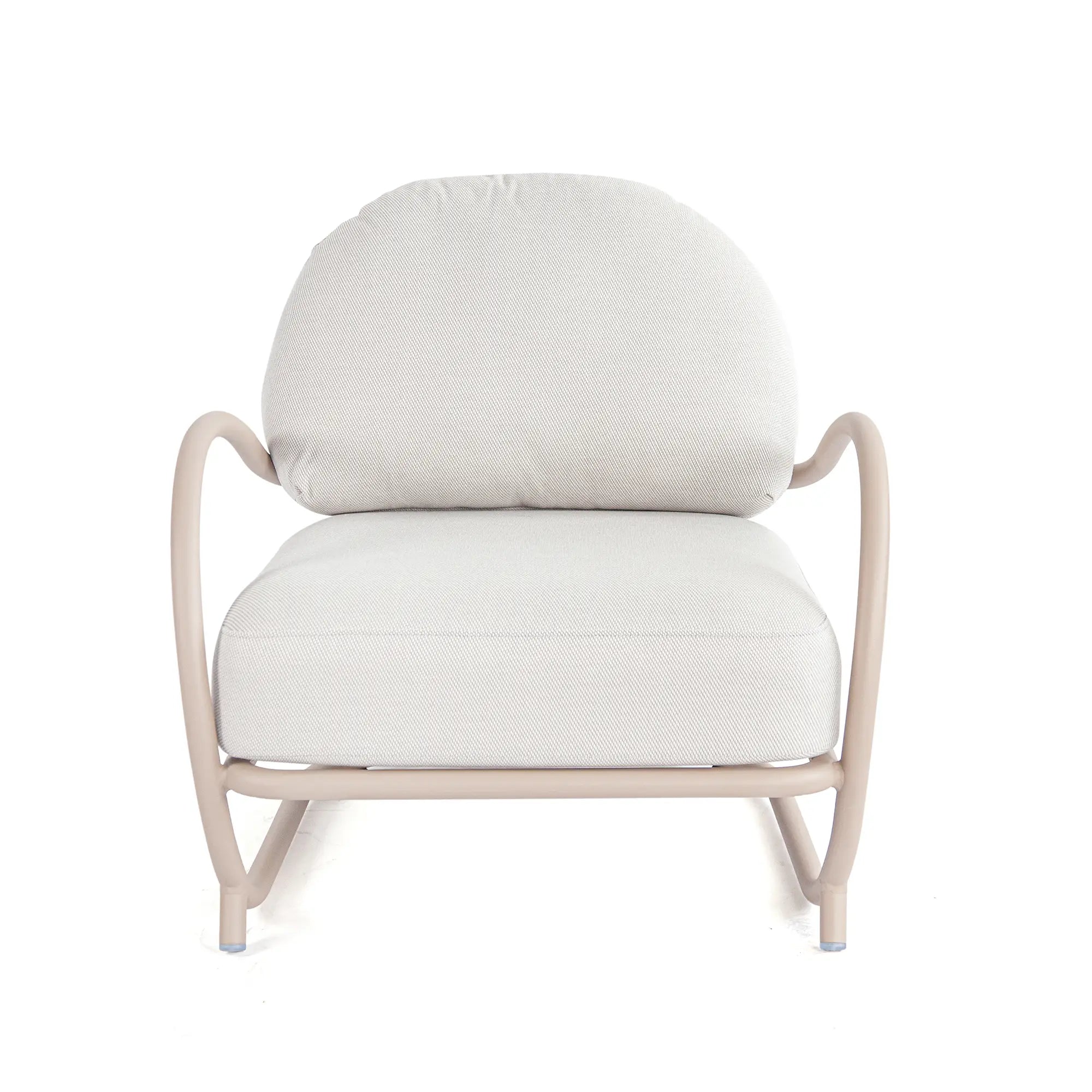 Fly Aluminum Outdoor Lounge Chair with Ottoman