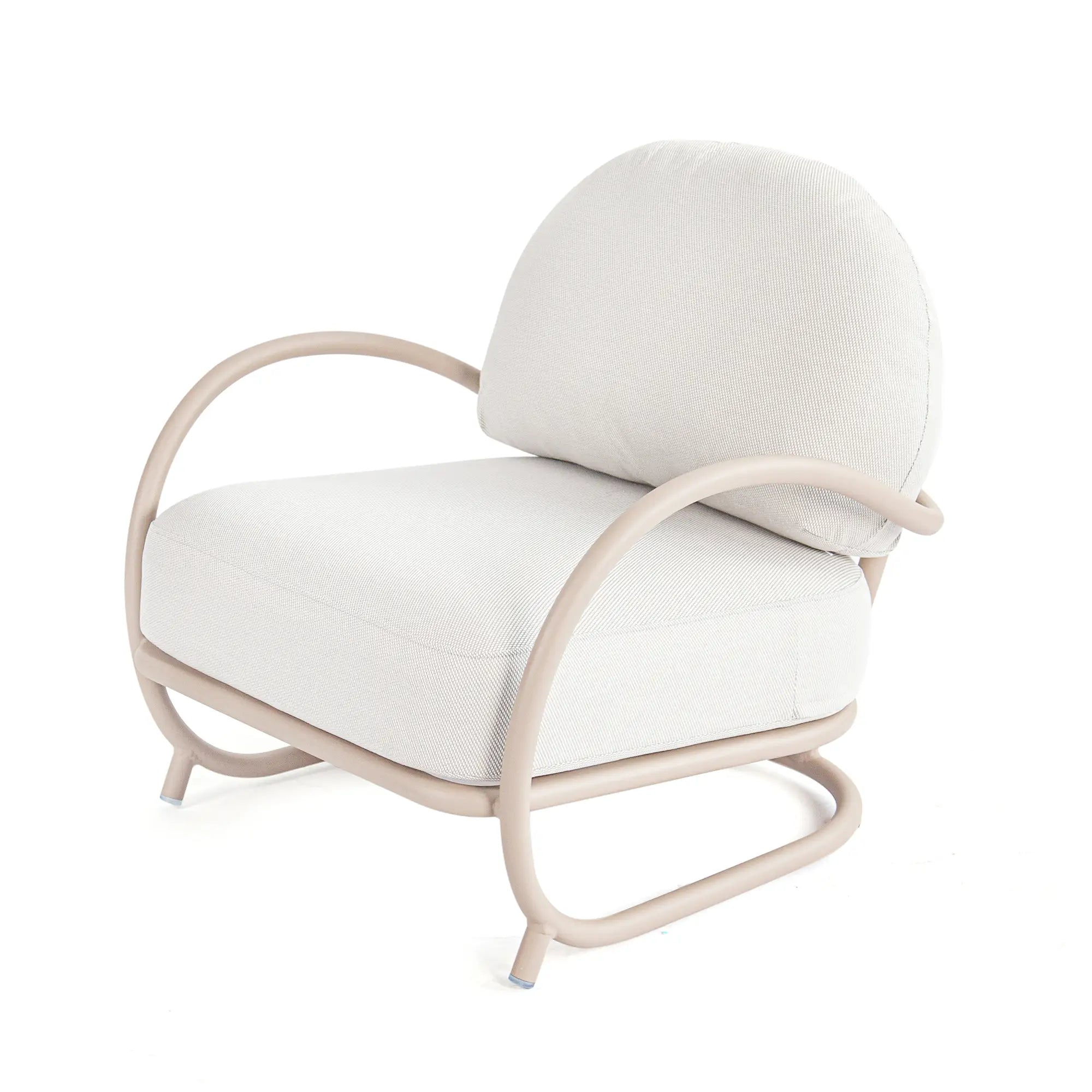 Fly Aluminum Outdoor Lounge Chair with Ottoman
