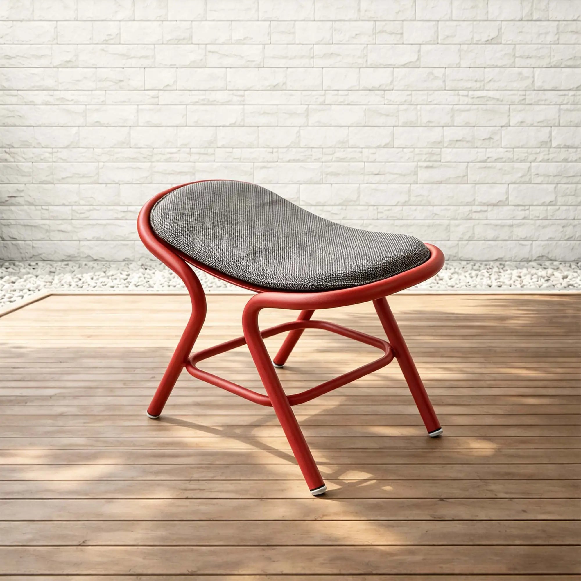 Fly Aluminum Outdoor Lounge Chair with Ottoman