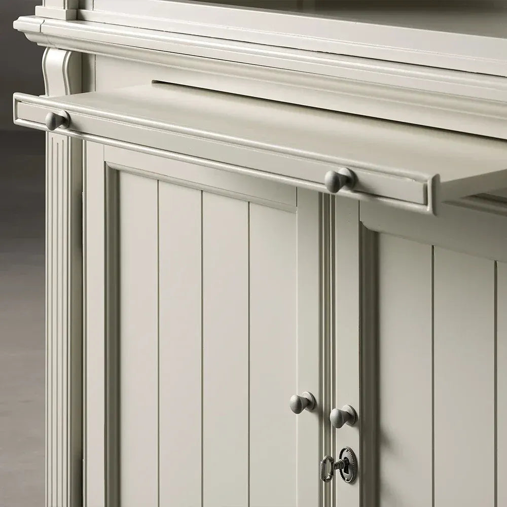 Athens Old-World Modular Solid Wood Bookcase
