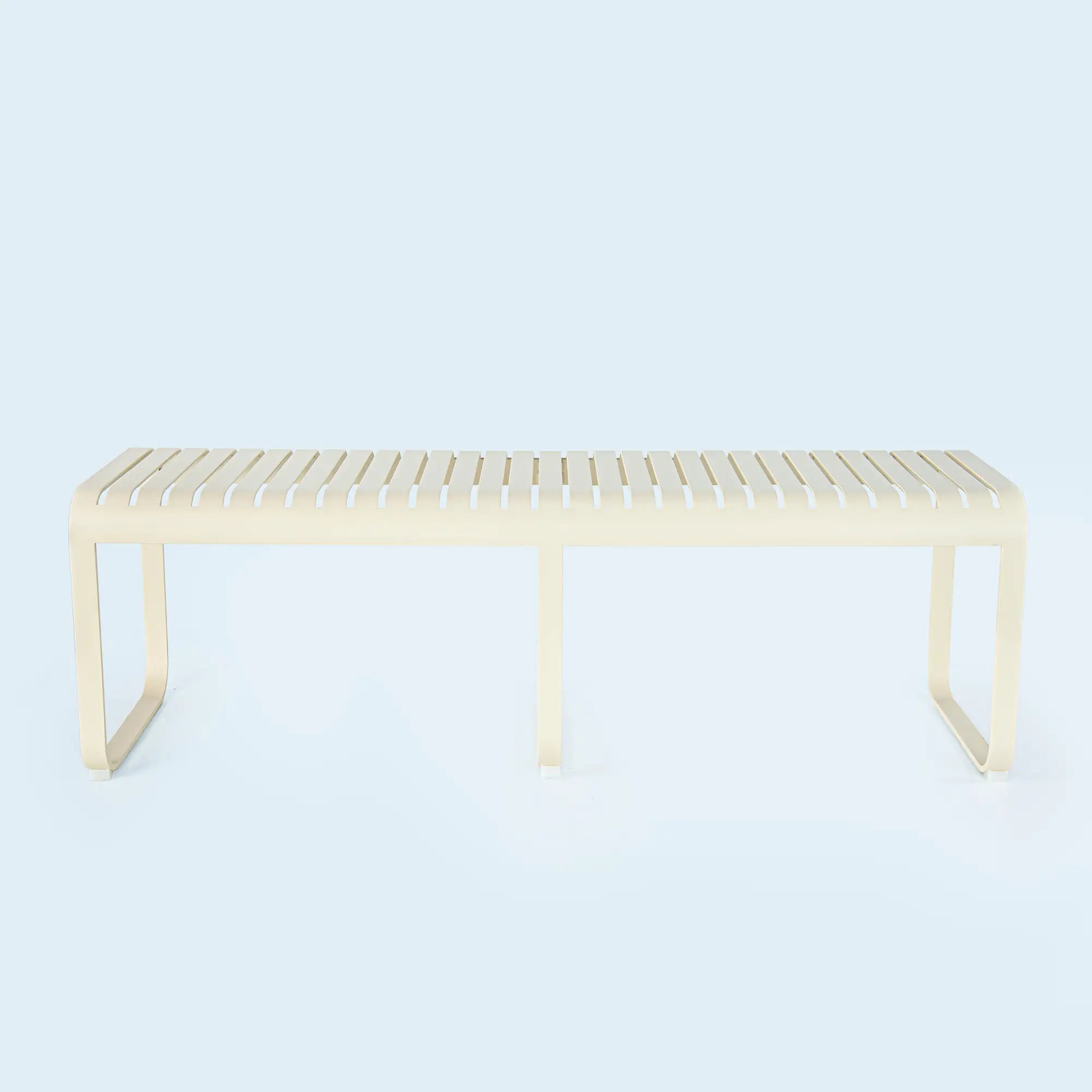 Sunroom Aluminum Outdoor Pavilion Lounge Set in Cream Sand