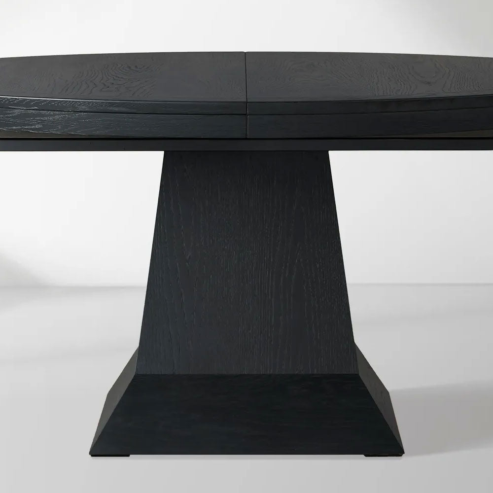 Leighton Round Extension Dining Table with Leaves